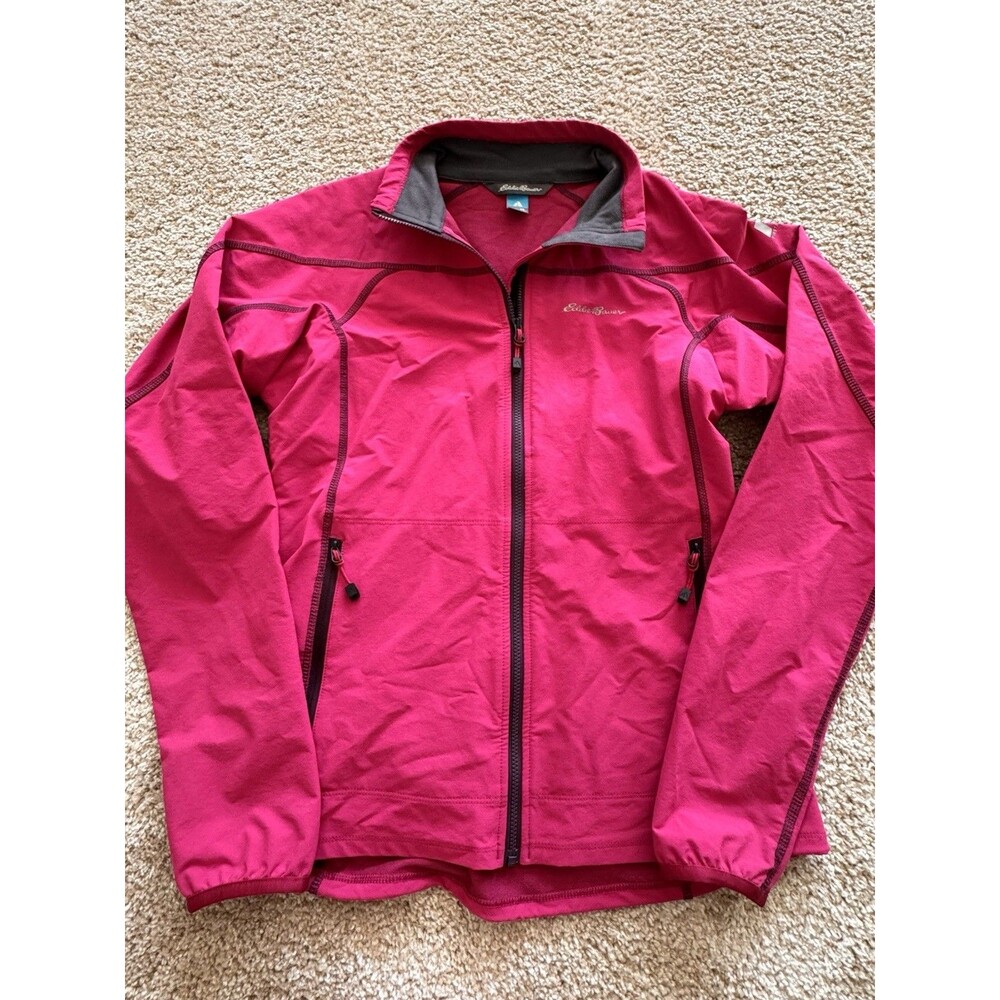 Eddie Bauer First Ascent Women's XS Lightweight Soft Shell Jacket Pink Hiking